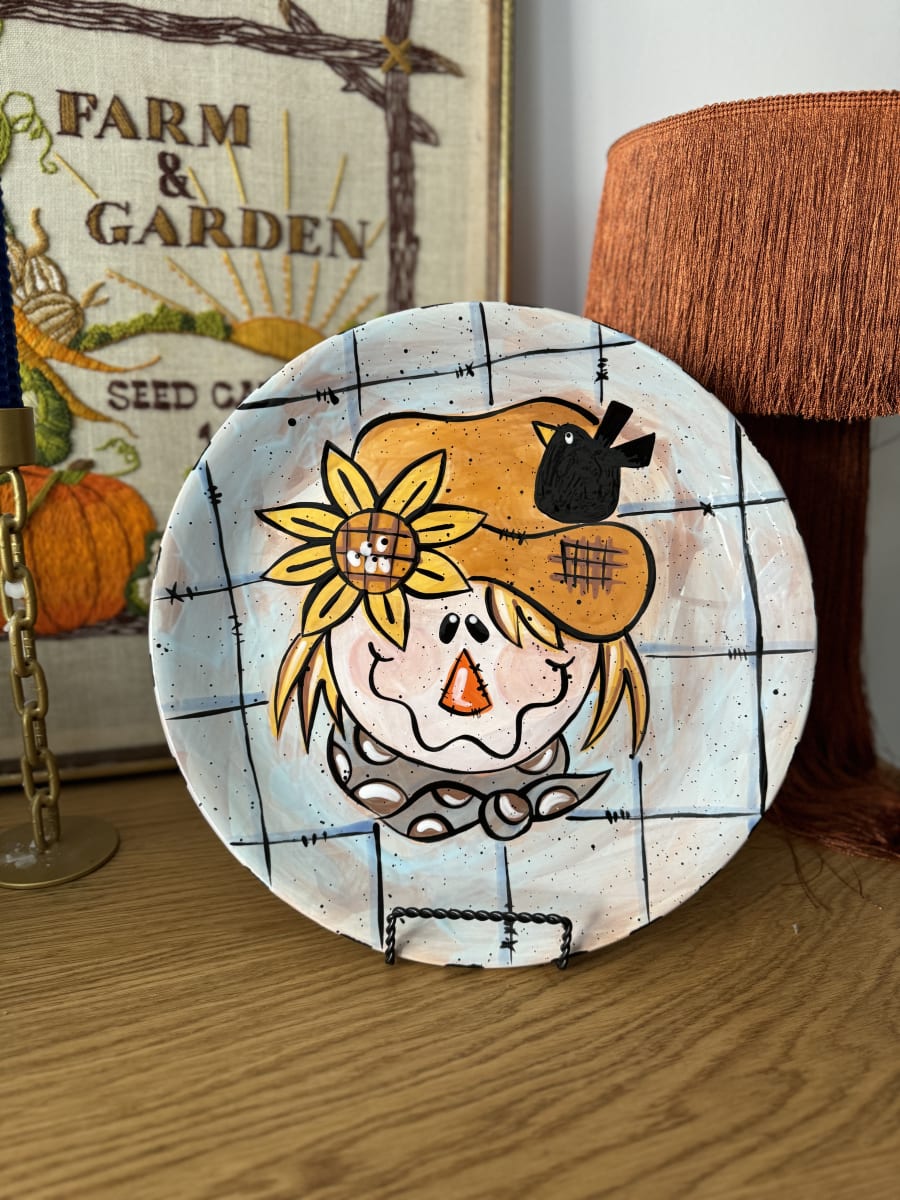 Kid's Scarecrow Plates Photo