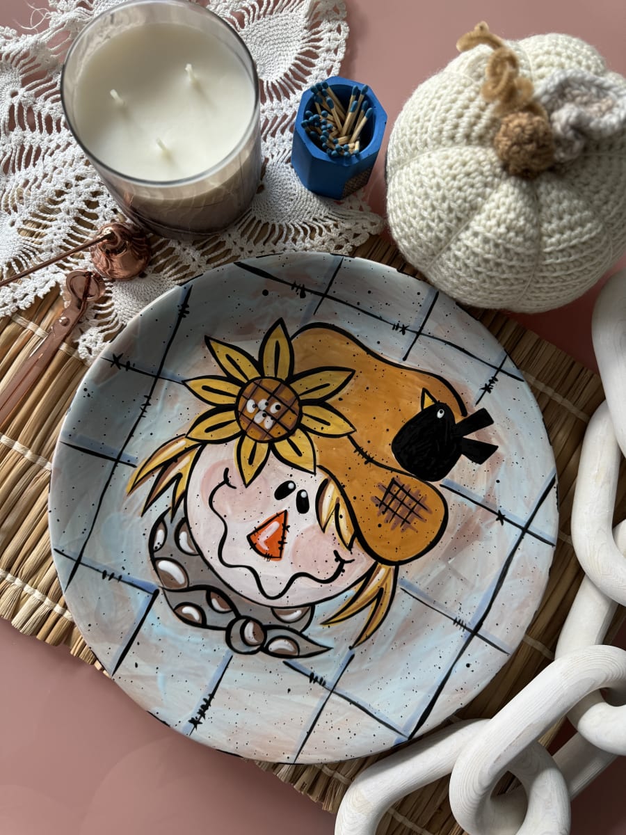 Kid's Scarecrow Plates Photo