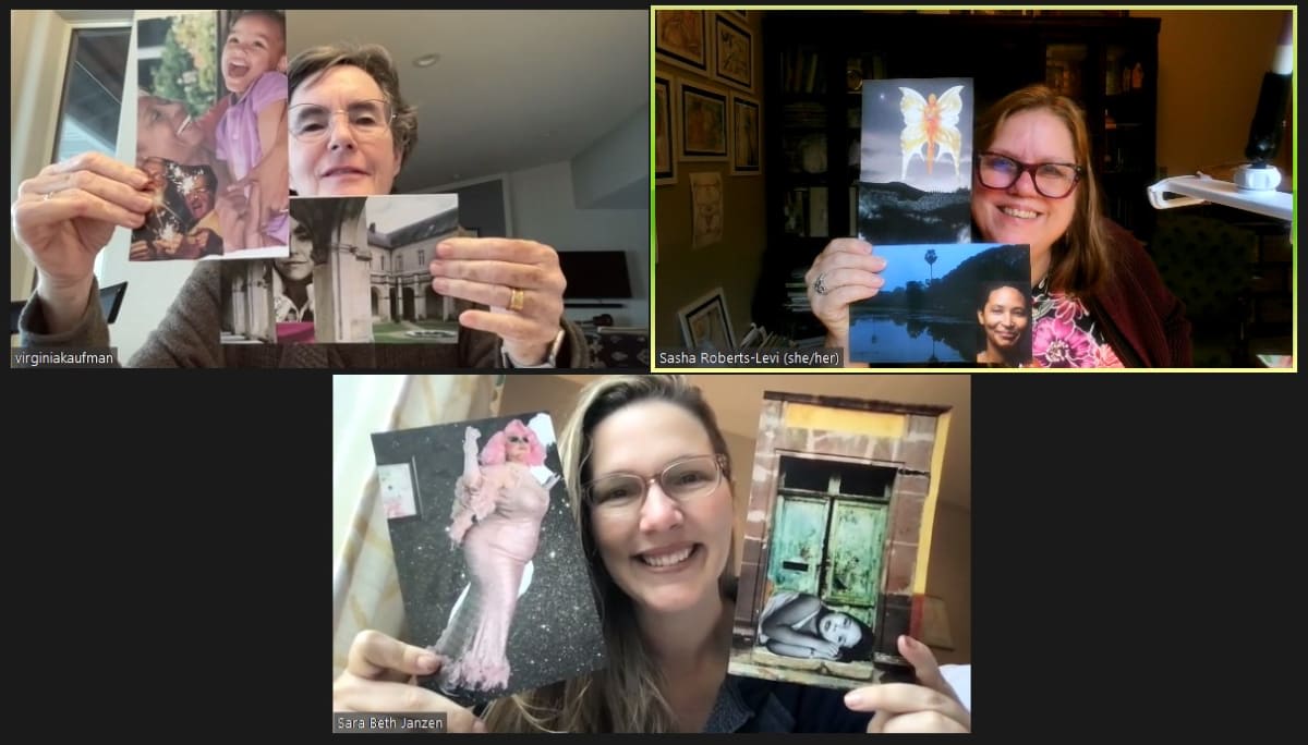 Taste of SoulCollage® Workshop: Expressive Arts Online & In-Studio Photo