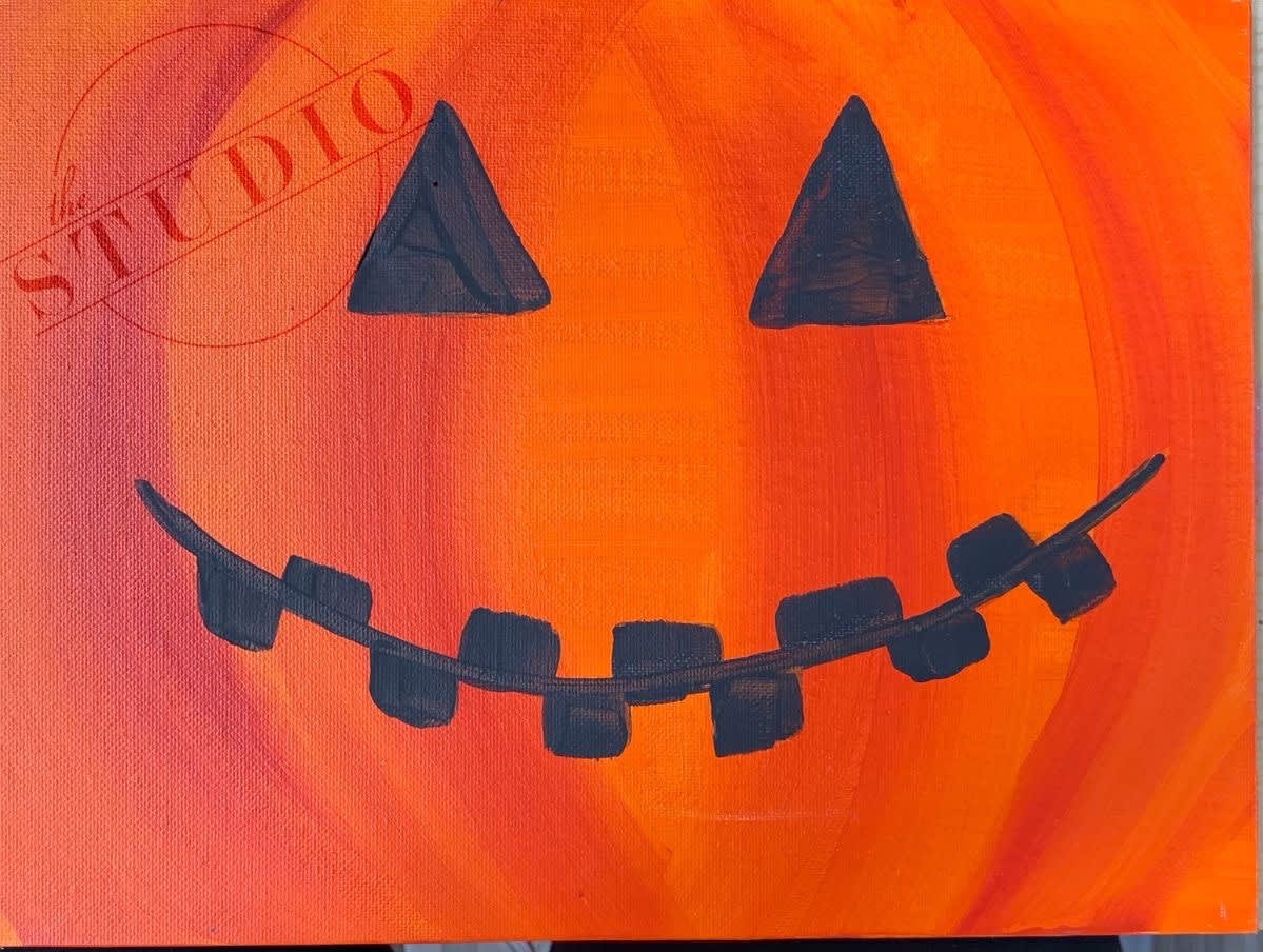 Messy Masterpieces- Jack-o’-lantern 🎃 Photo