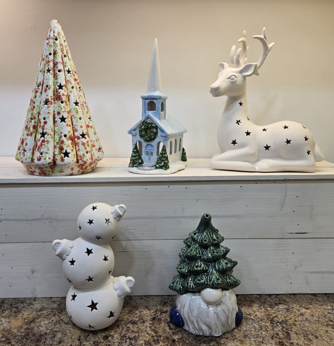 Christmas Pottery Painting @ Nine Pin Cider Works, Albany Photo
