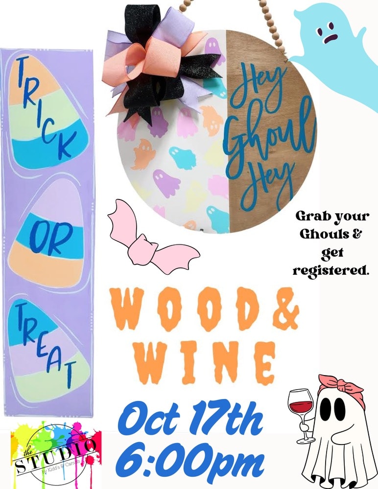 Wood and Wine- Trick or Treat👻 Photo