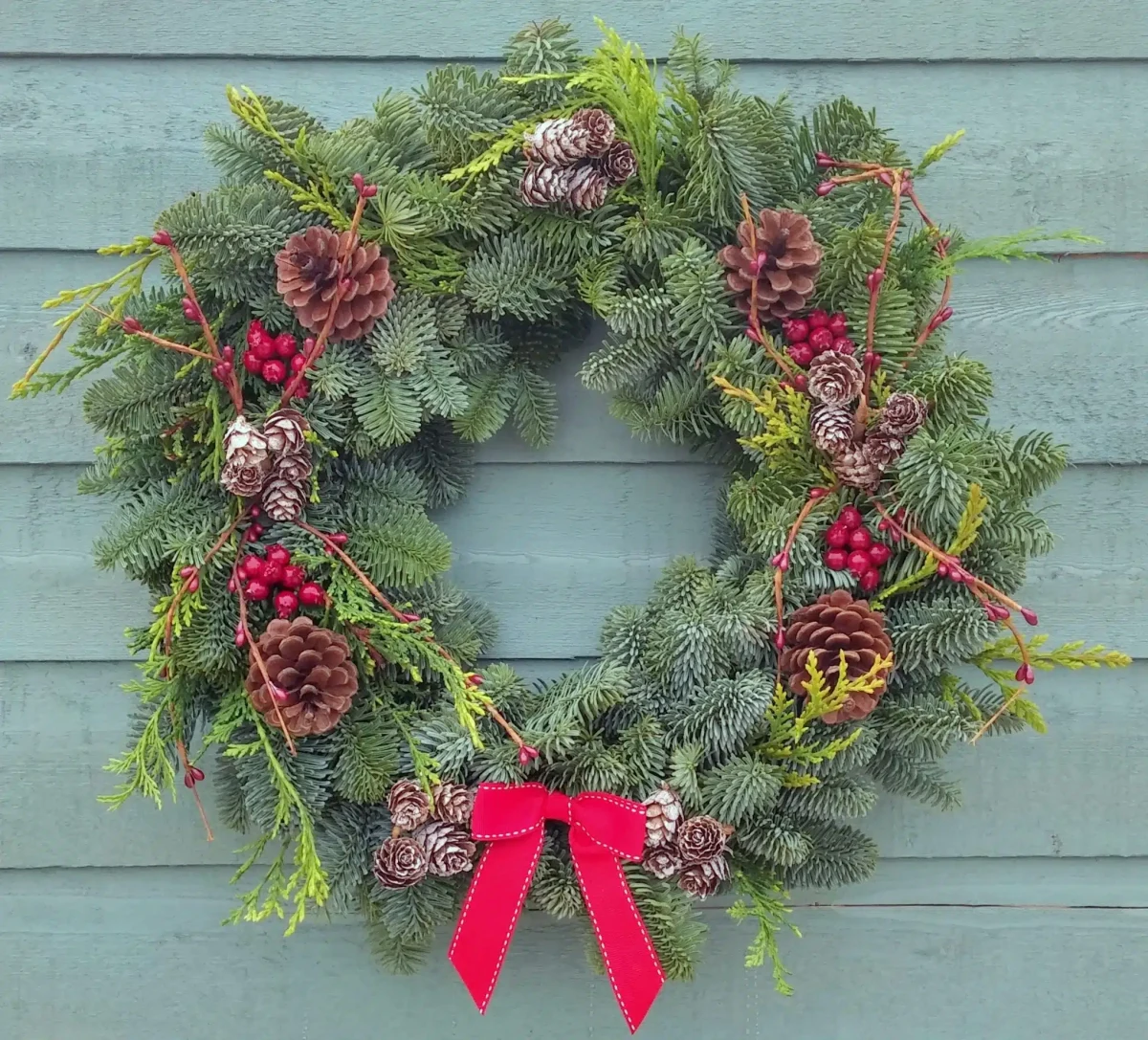 Wreath Making- Hummingbird Hills Winery Photo