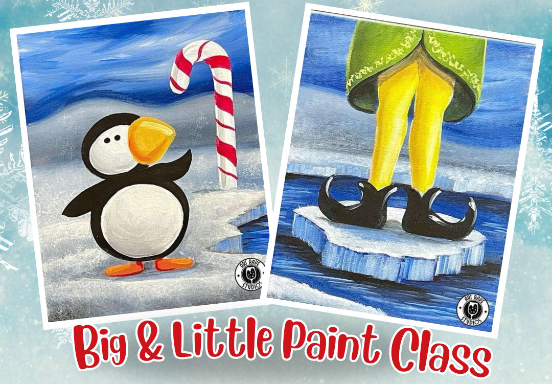 Big & Little Canvas: ELF Photo