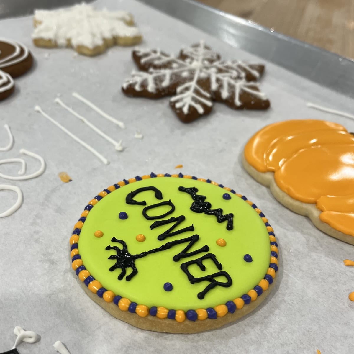 Royal Icing Cookie Decorating Photo