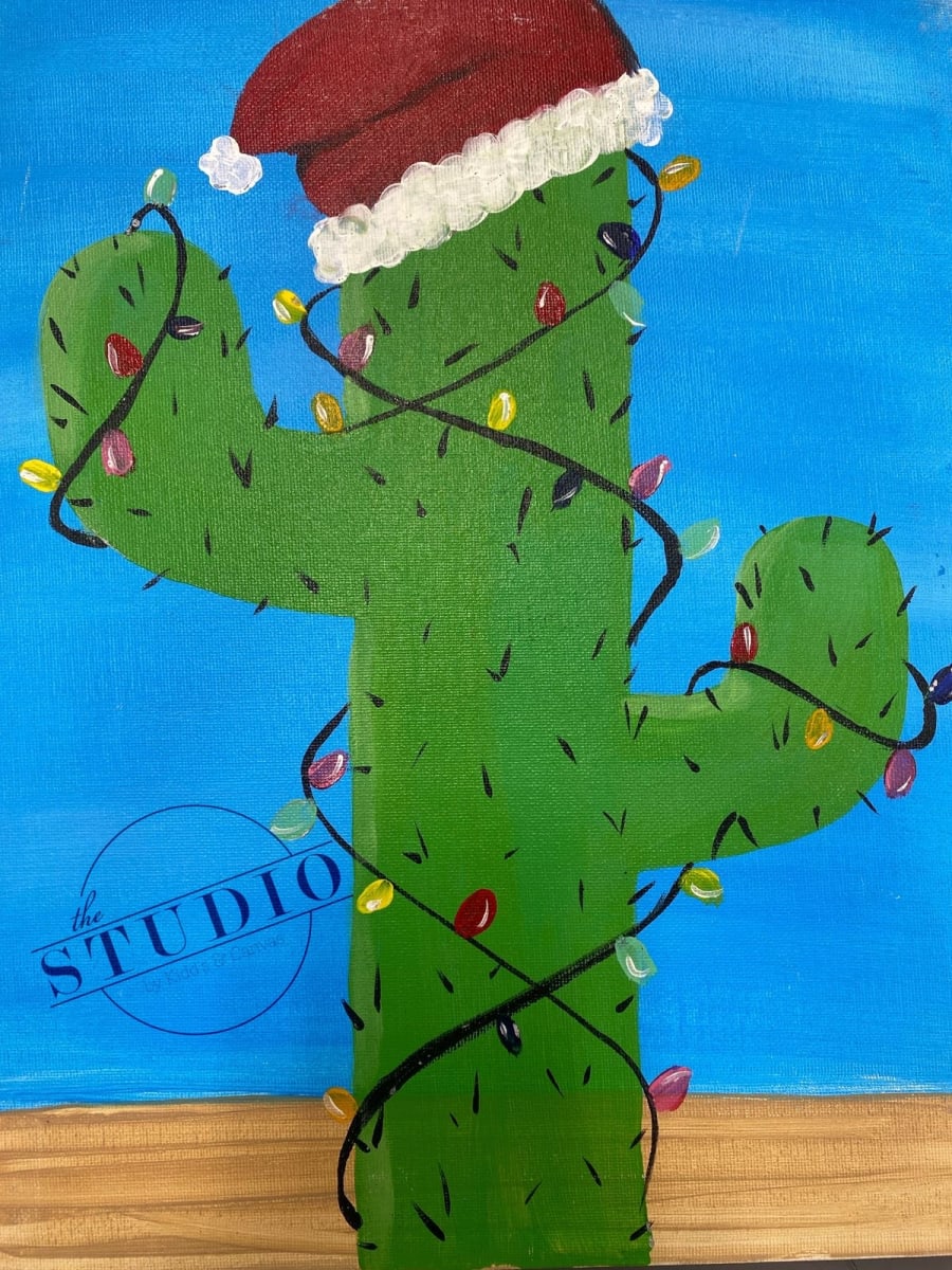 All Ages Painting Session - Western Christmas 🌵 Photo