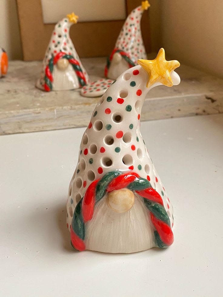 Clay Christmas Gnome