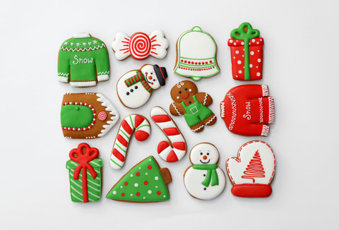 Christmas Cookie Flooding Class Photo