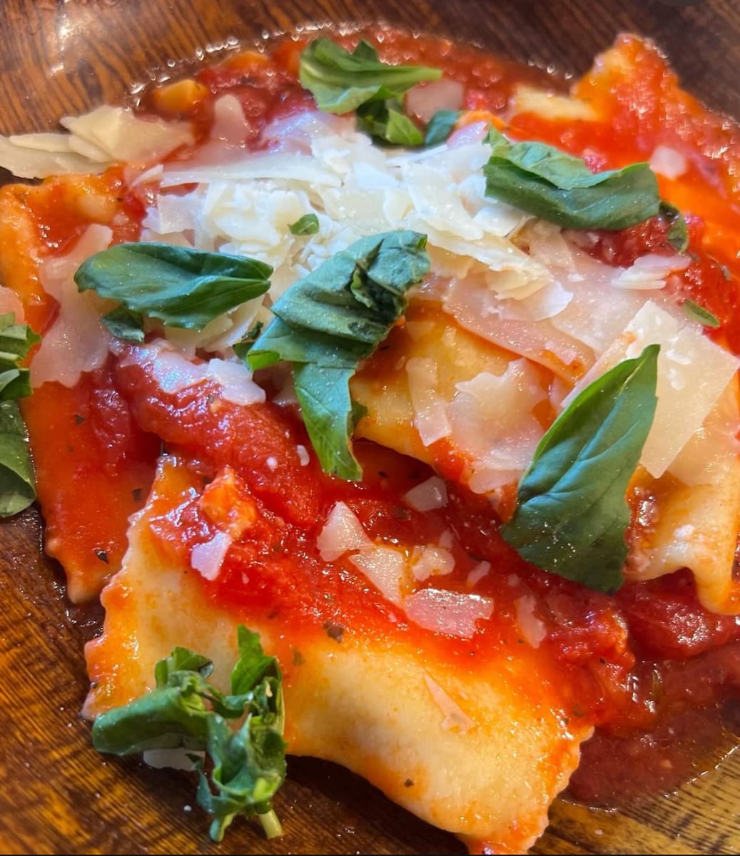 Four Cheese Ravioli Marinara $100+fees [Amityville] Photo