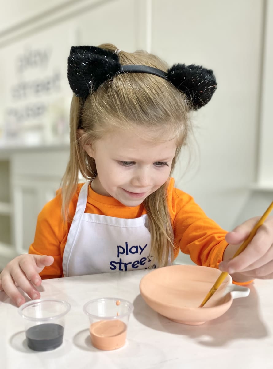 Pumpkin Dish Paint and Play Special Event - Play Street Museum Severna Park Photo