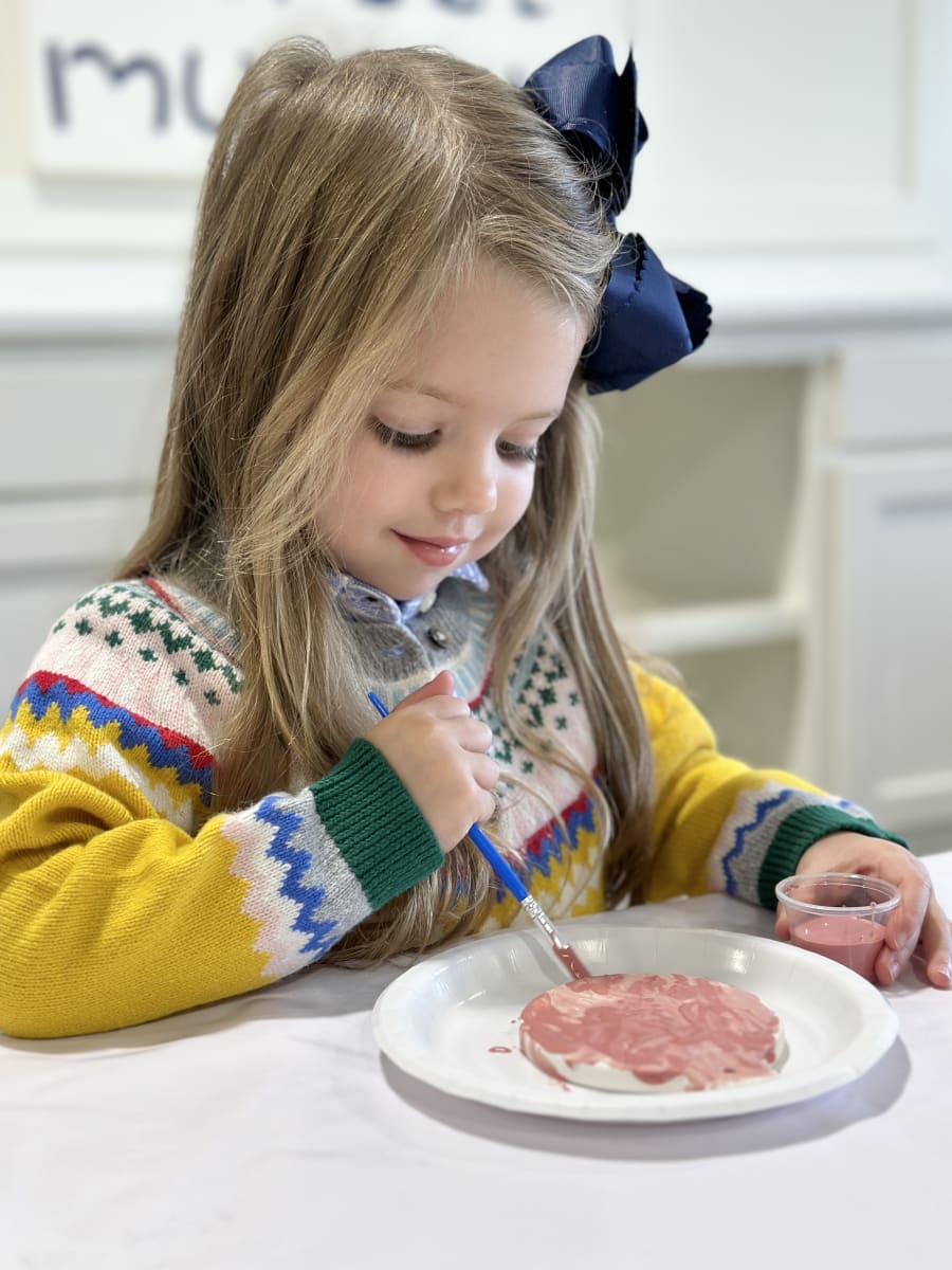 Ceramic Ornament Paint & Play - Play Street Museum Severna Park Photo