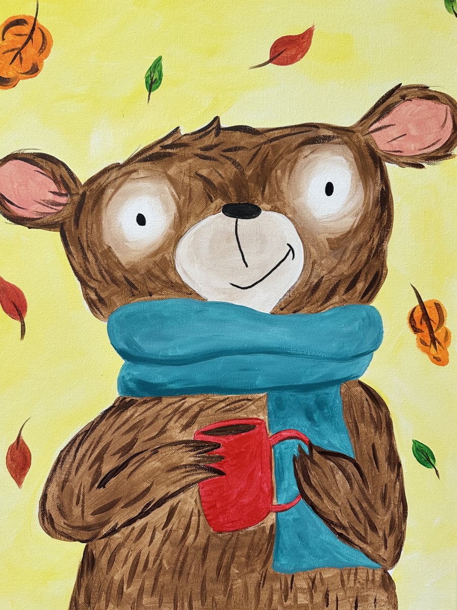Kids Painting Party "Cozy Bear" Photo