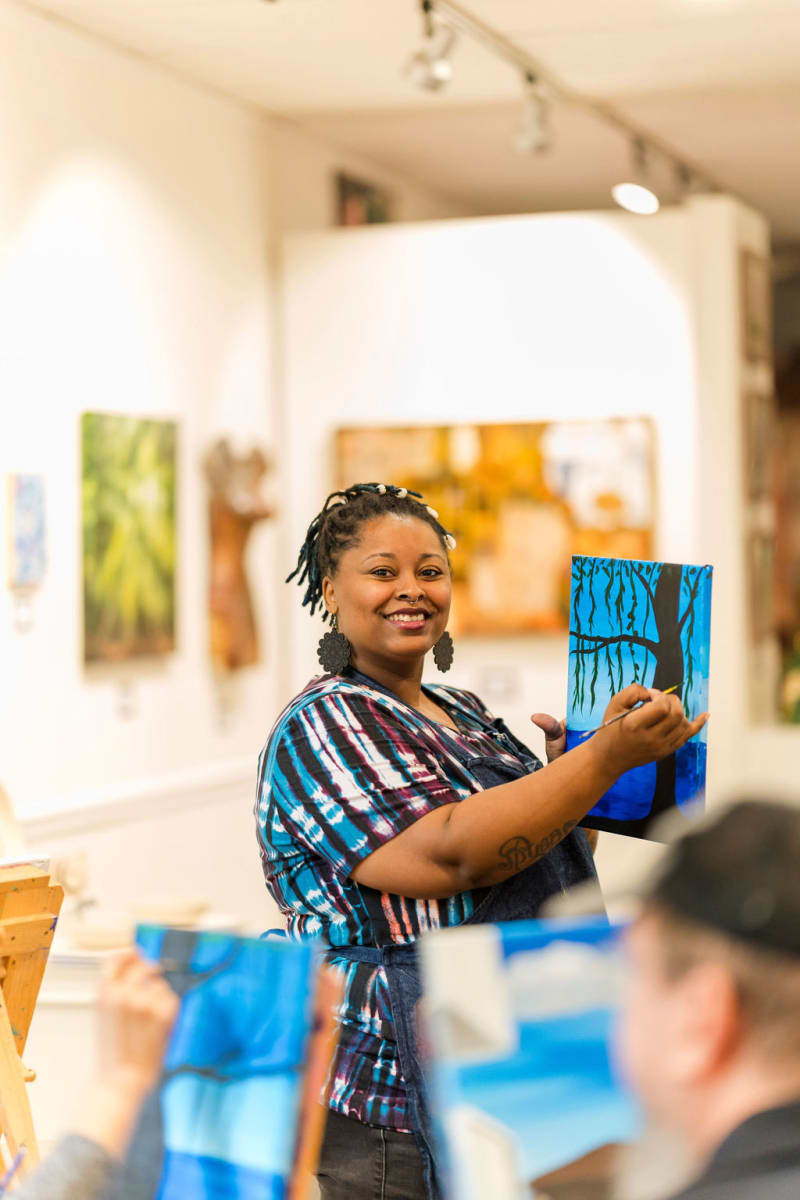 Corks & Canvas - Jan. 25 Photo