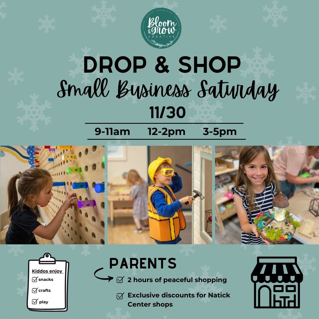 Small Business Saturday Drop & Shop Photo