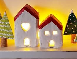 Clay Holiday Houses Photo