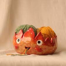 Create with Clay - Yarn Bowls Photo