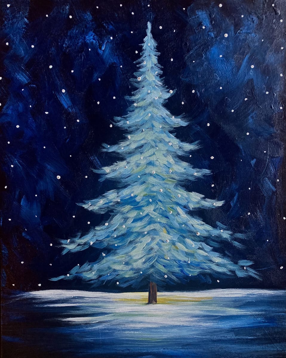 SNOW GENTLY FALLING Photo