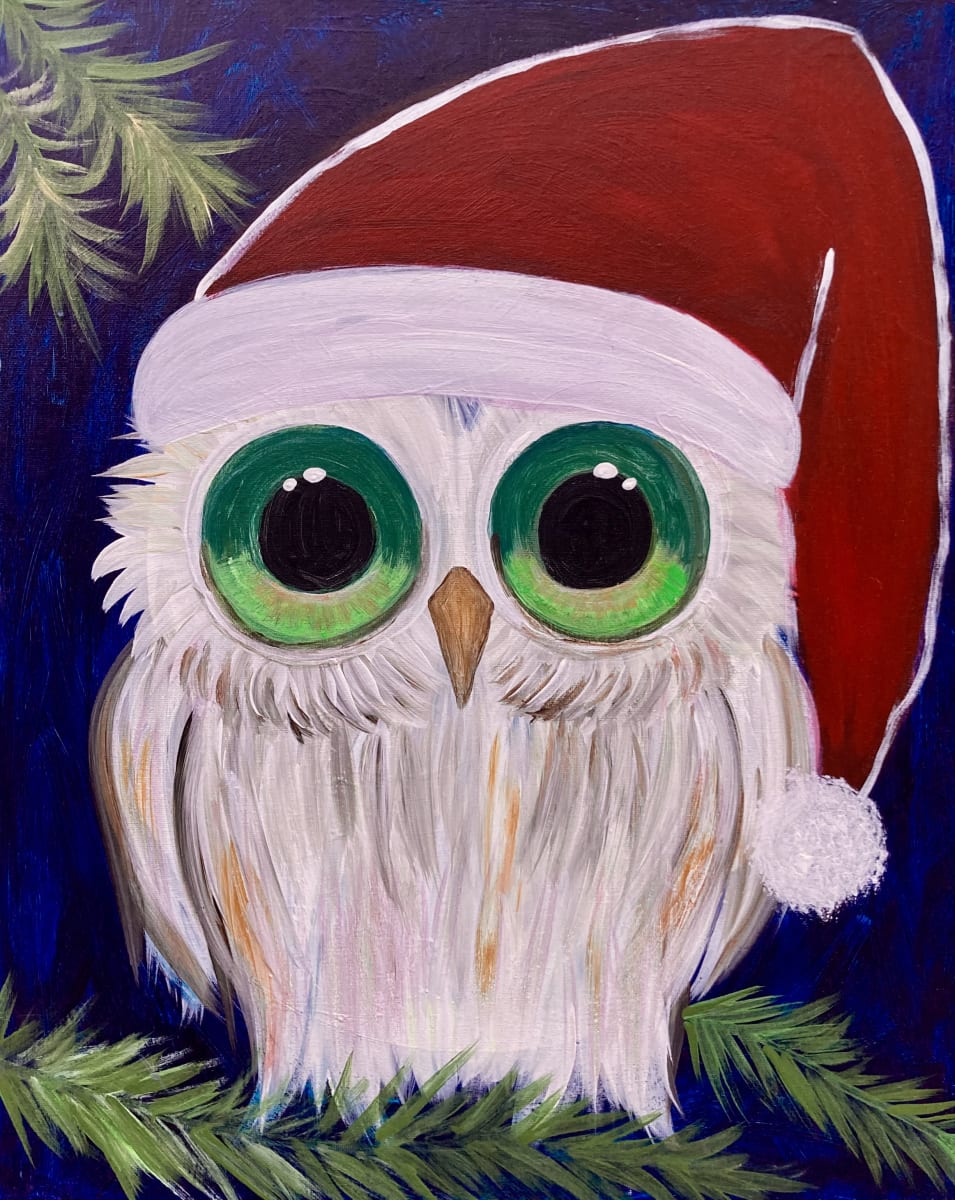 FAMILY FRIENDLY PAINTING PARTY ~ HOLIDAY HOOT Photo