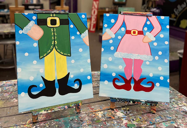 His & Her Elves with Jill! Photo