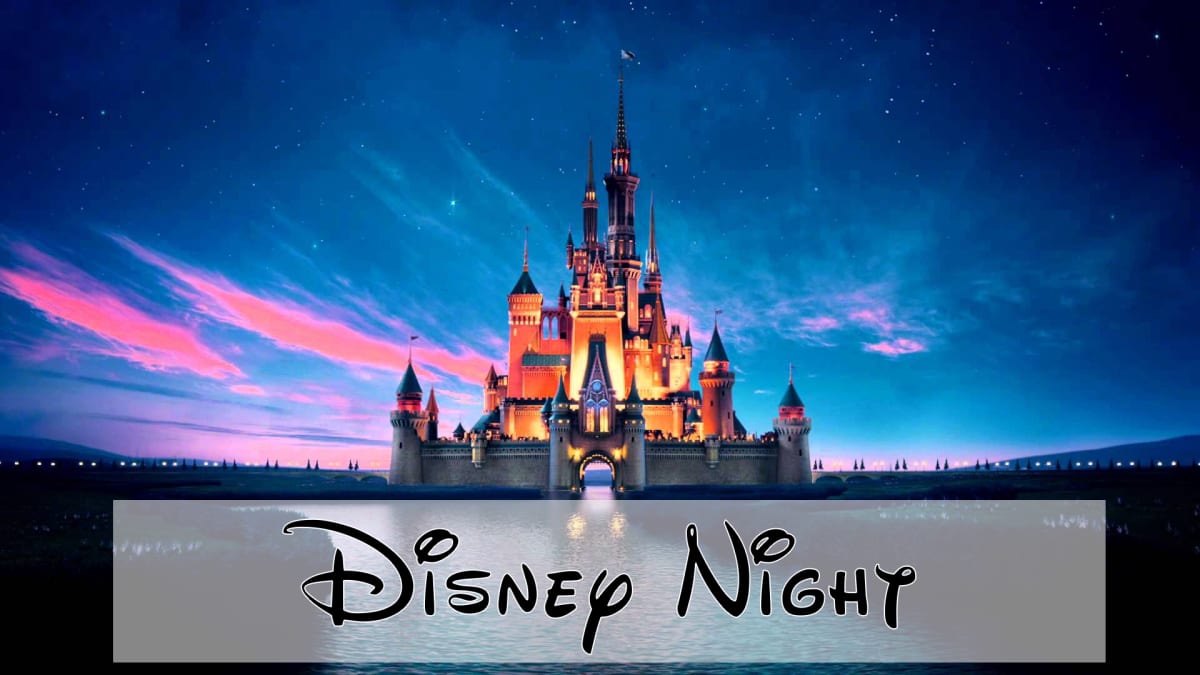 Disney Night Photo
