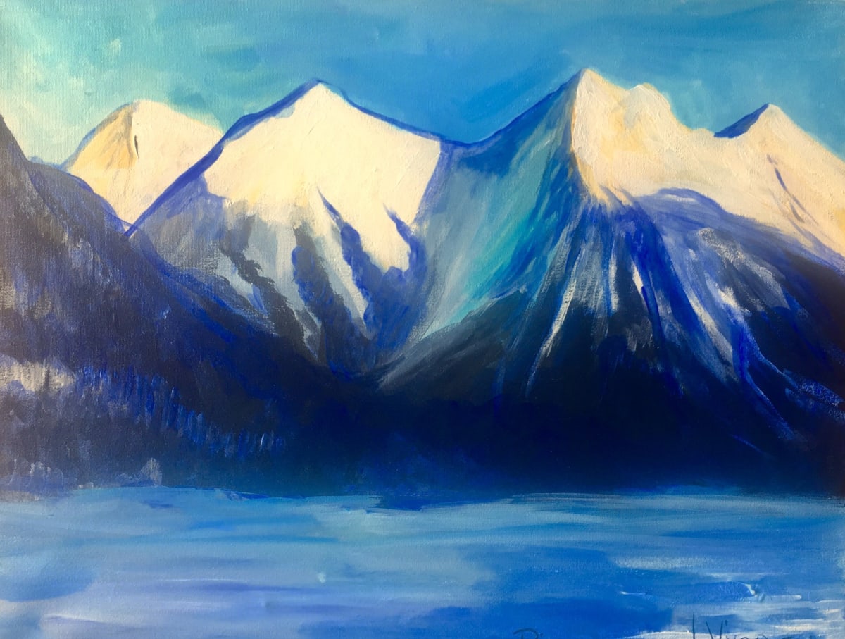 A MOUNTAIN LAKE Photo