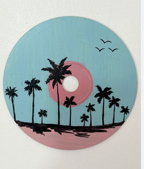Foto de RETRO REWIND: Vinyl Record Painting in Castelldefels - €35.00