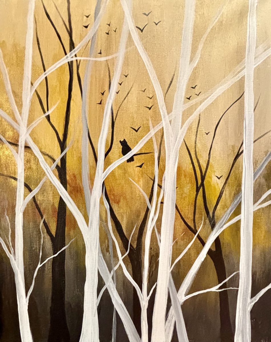 OWL IN THE FOREST Photo