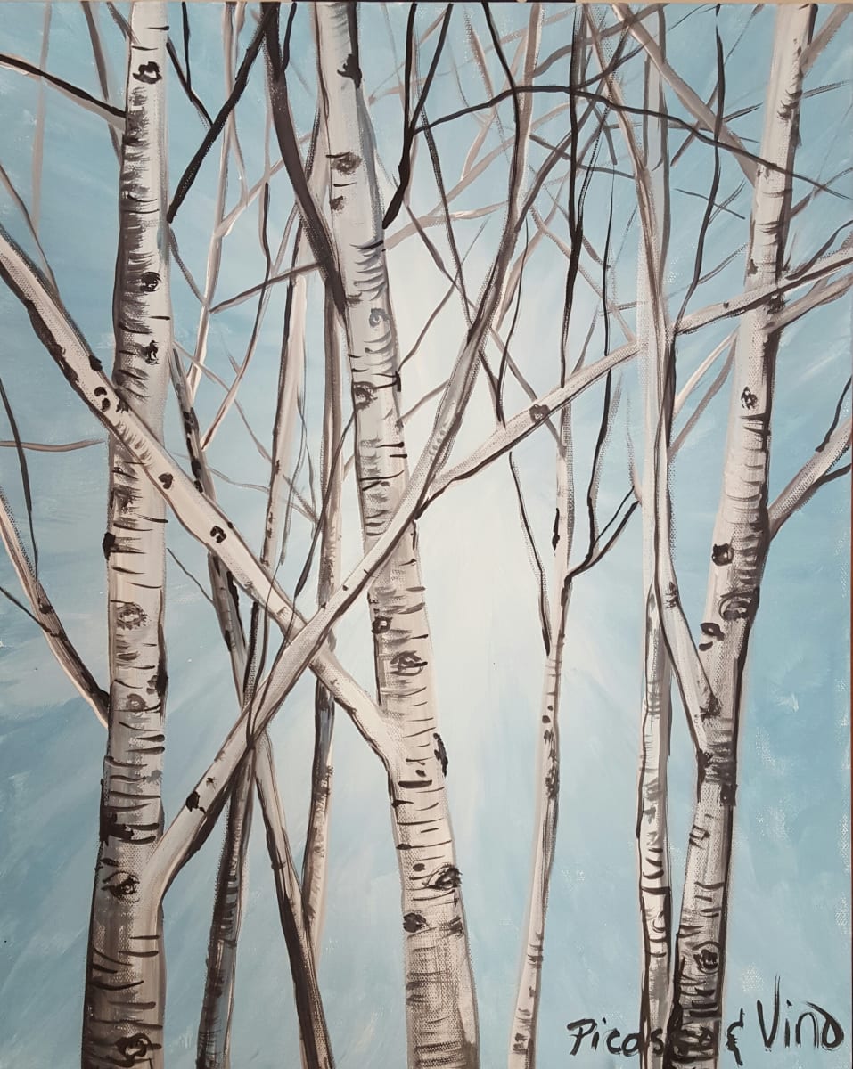 WINTER ASPENS Photo