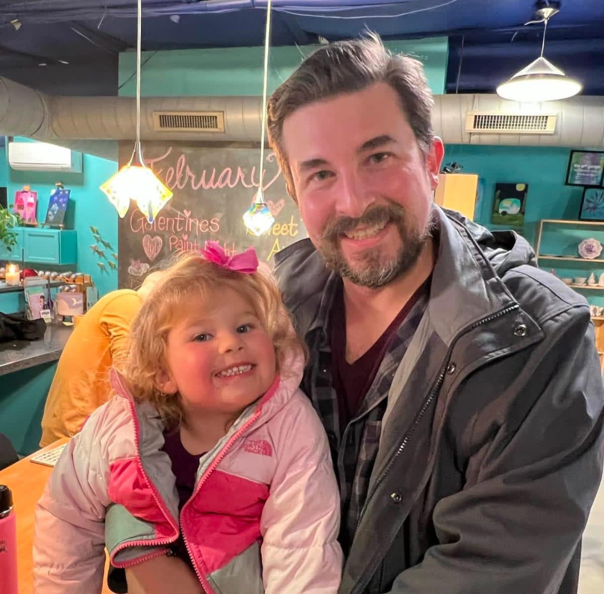 Daddy Daughter Date Night Photo