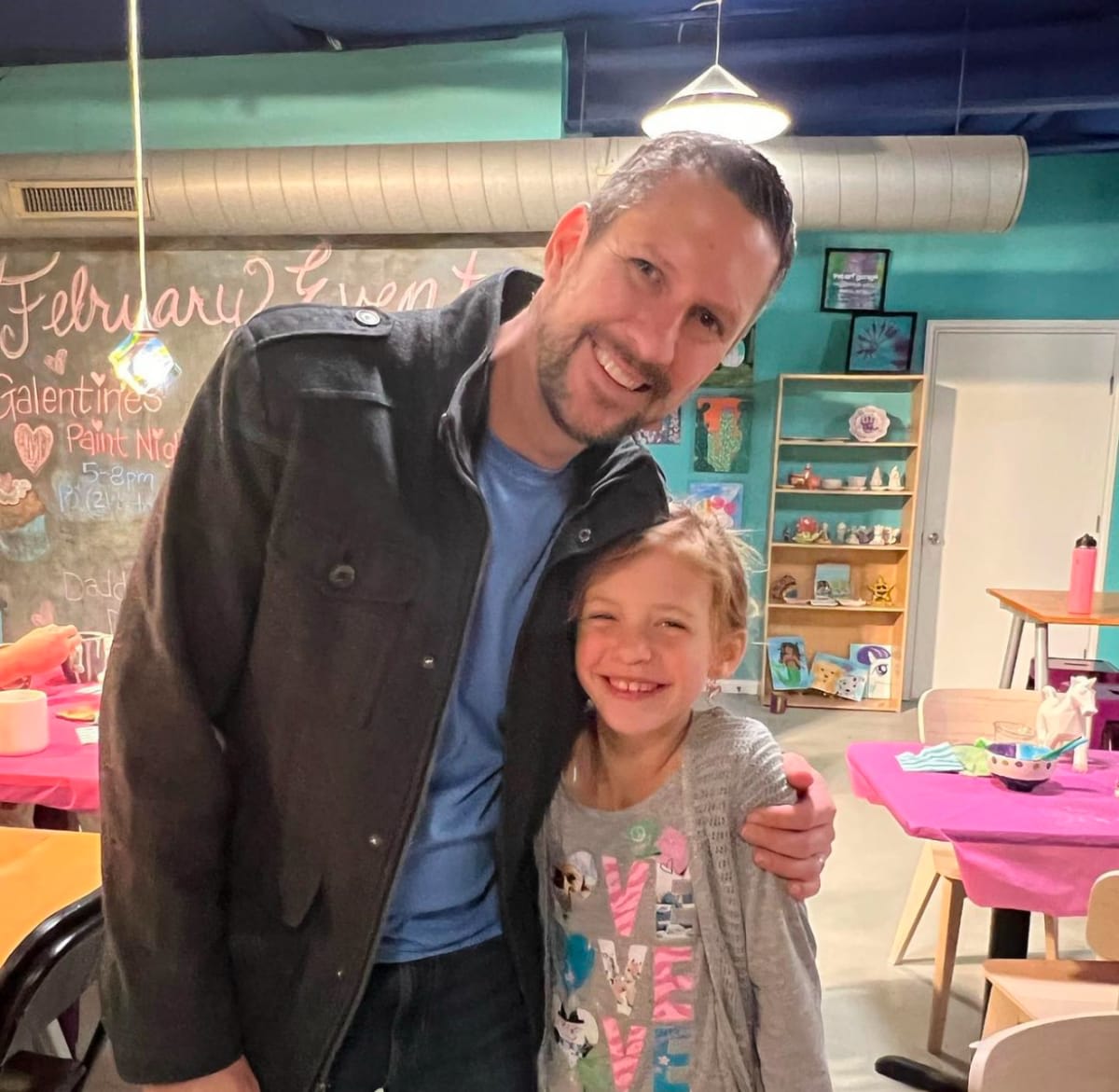 Daddy Daughter Date Night Photo