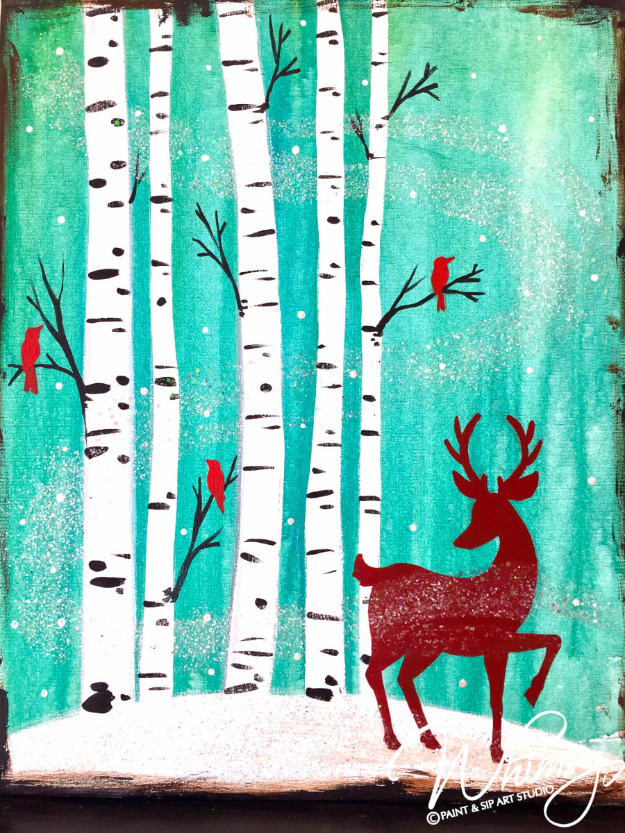 Offsite Class at the Original (The OG)- Deco Deer - $35 PP Photo