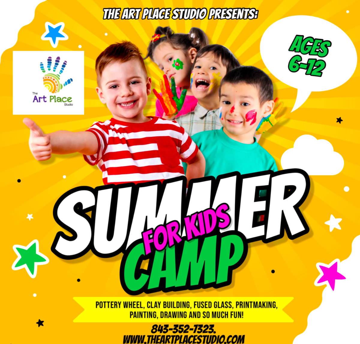 SUMMER ART CAMP - 2025 - please read FULL description before registering!!!! Photo
