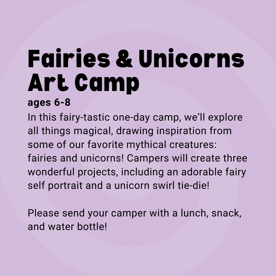 Fairies and Unicorns One Day Camp Photo