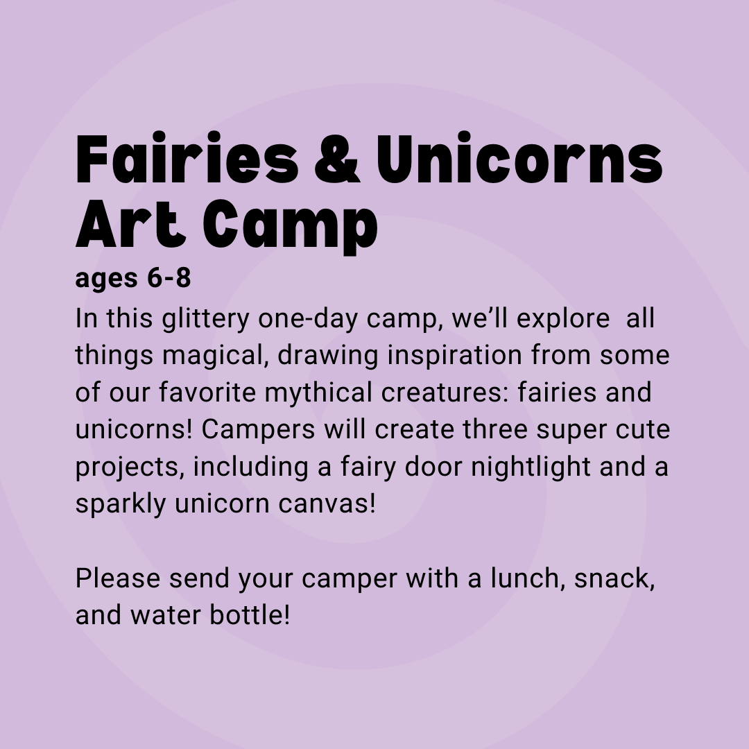 Fairies and Unicorns One Day Camp Photo