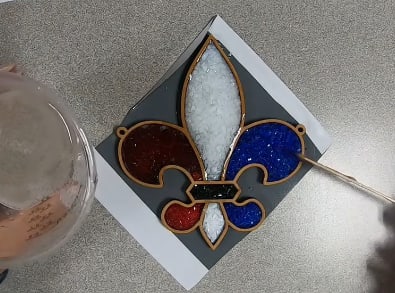 Crushed Glass Crafting Party at Chicory Cafe Photo