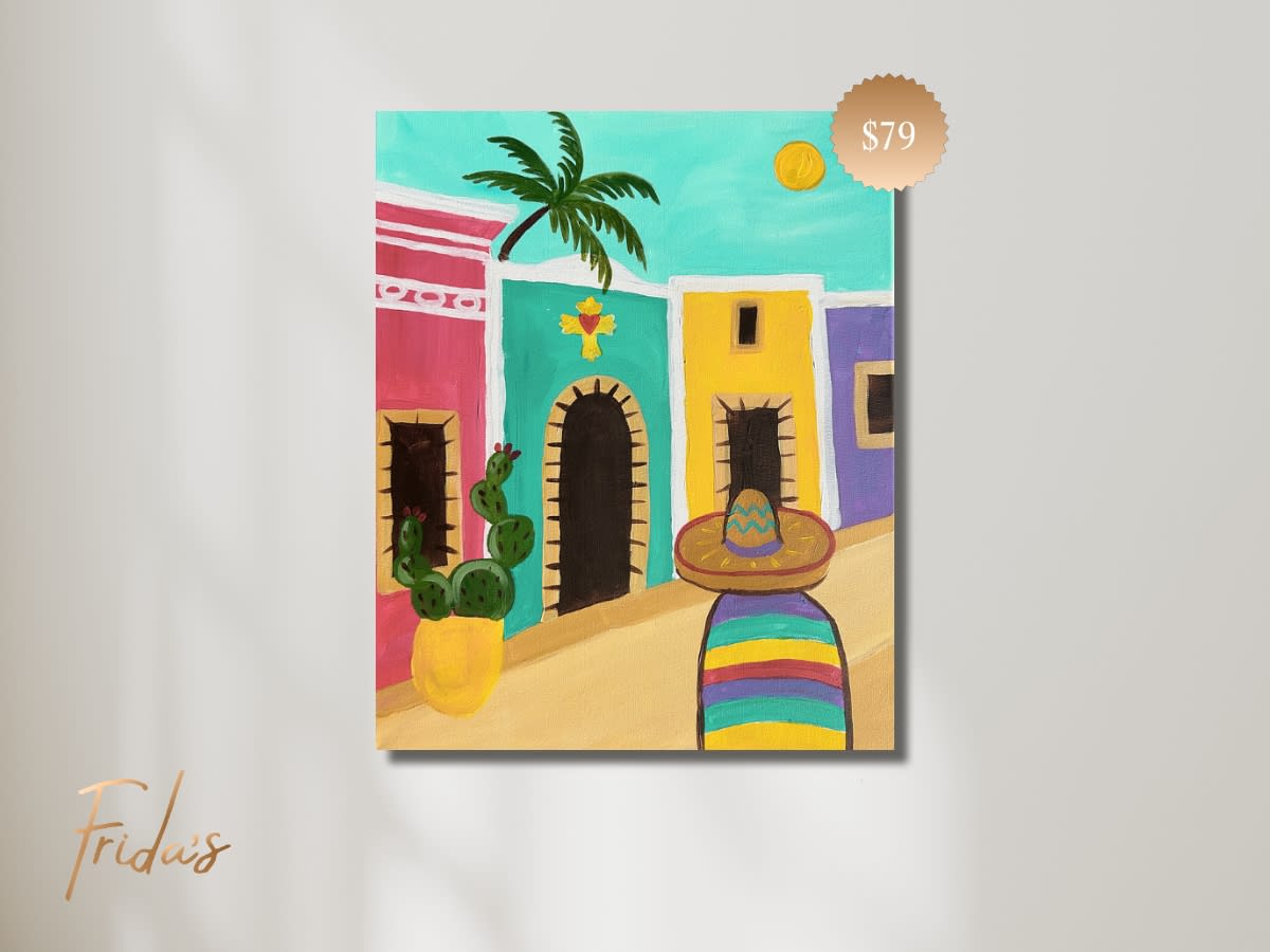 WHERE'S MY MARGARITA? | Frida's Luxe Sip n' Paint - Sunday Session Photo