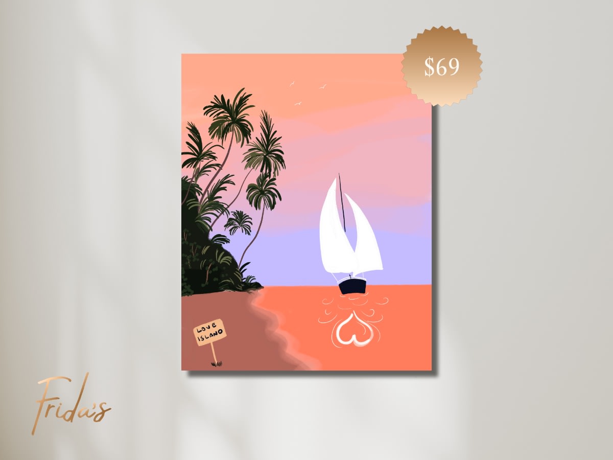 LOVE ISLAND | Frida's Luxe Sip n' Paint Photo