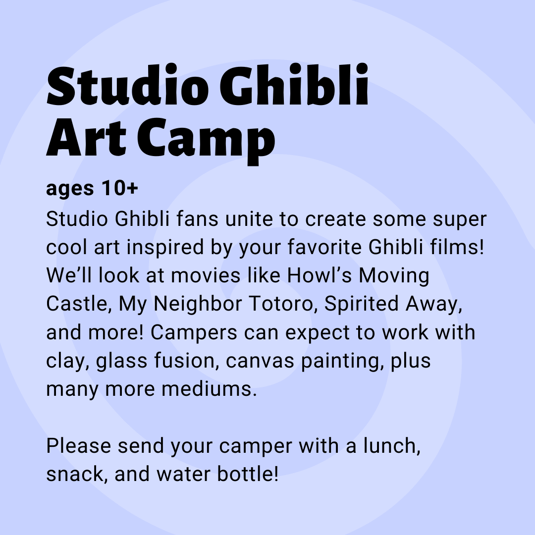 Studio Ghibli Summer Art Camp Photo