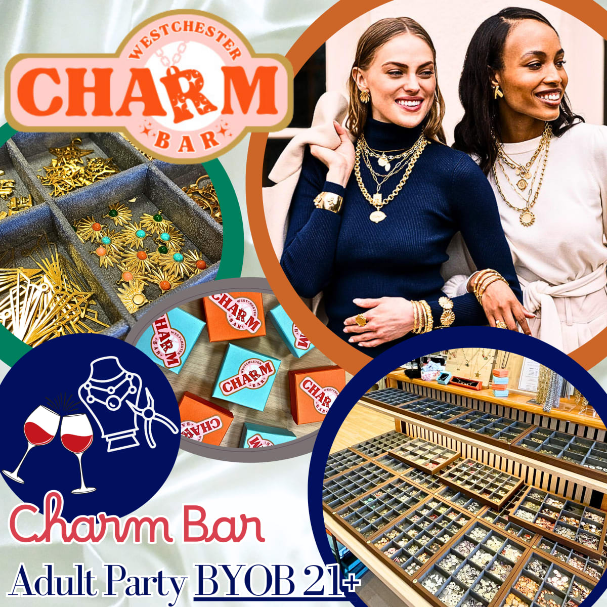 💎🎨 Adult CHARM BAR JEWELRY PARTY Photo