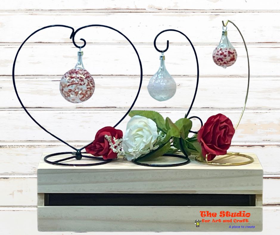 Blown Glass Ornaments - Montezuma Winery Photo