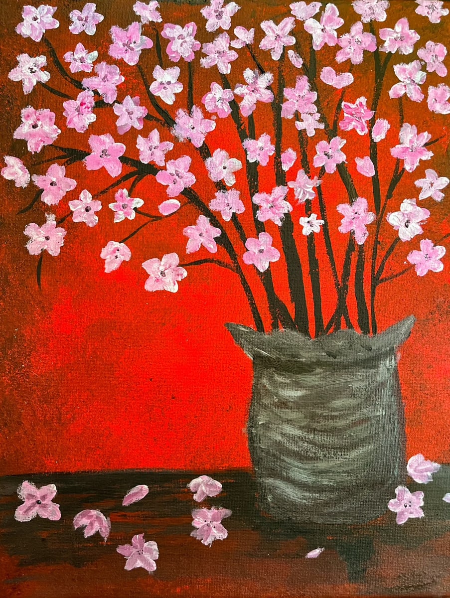 Cherry Blossom Corks & Canvas - March 28 Photo