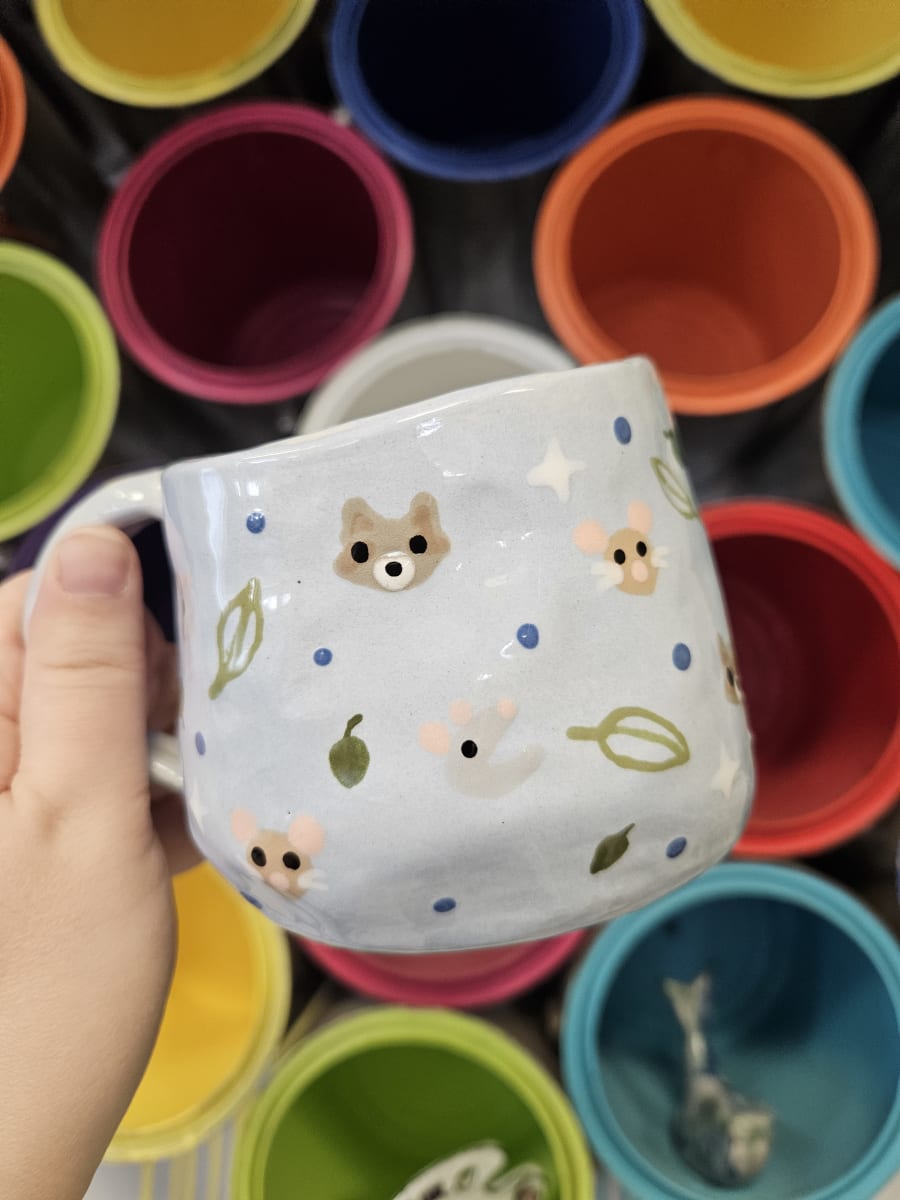 Kids Clay Mugs 101 Photo