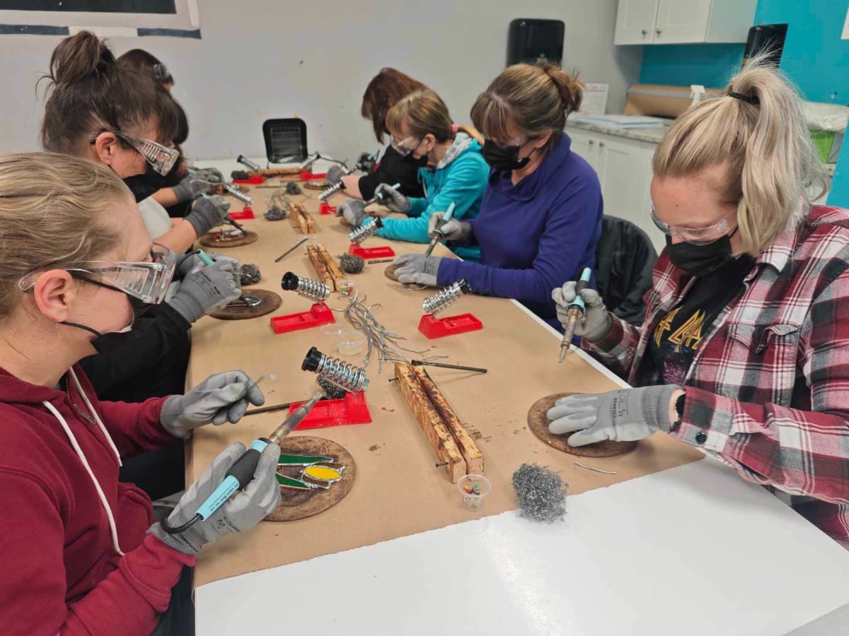 Stained Glass Birds Photo