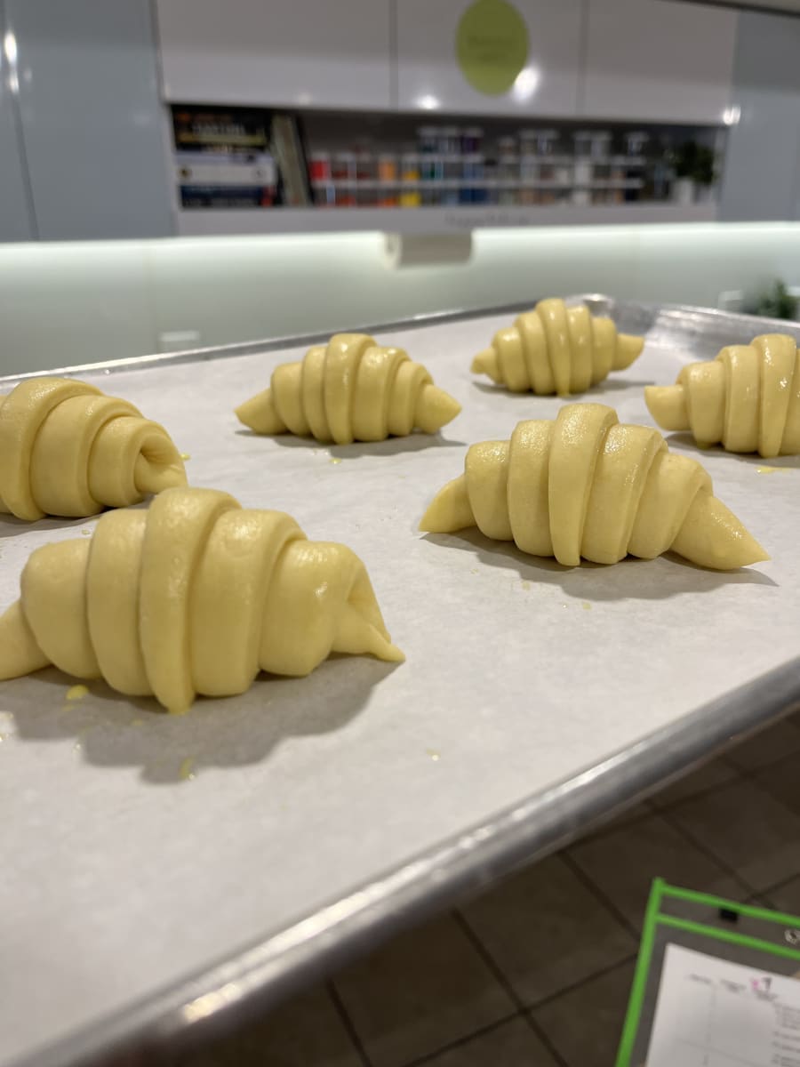 Croissant and Pain Au Chocolat Photo