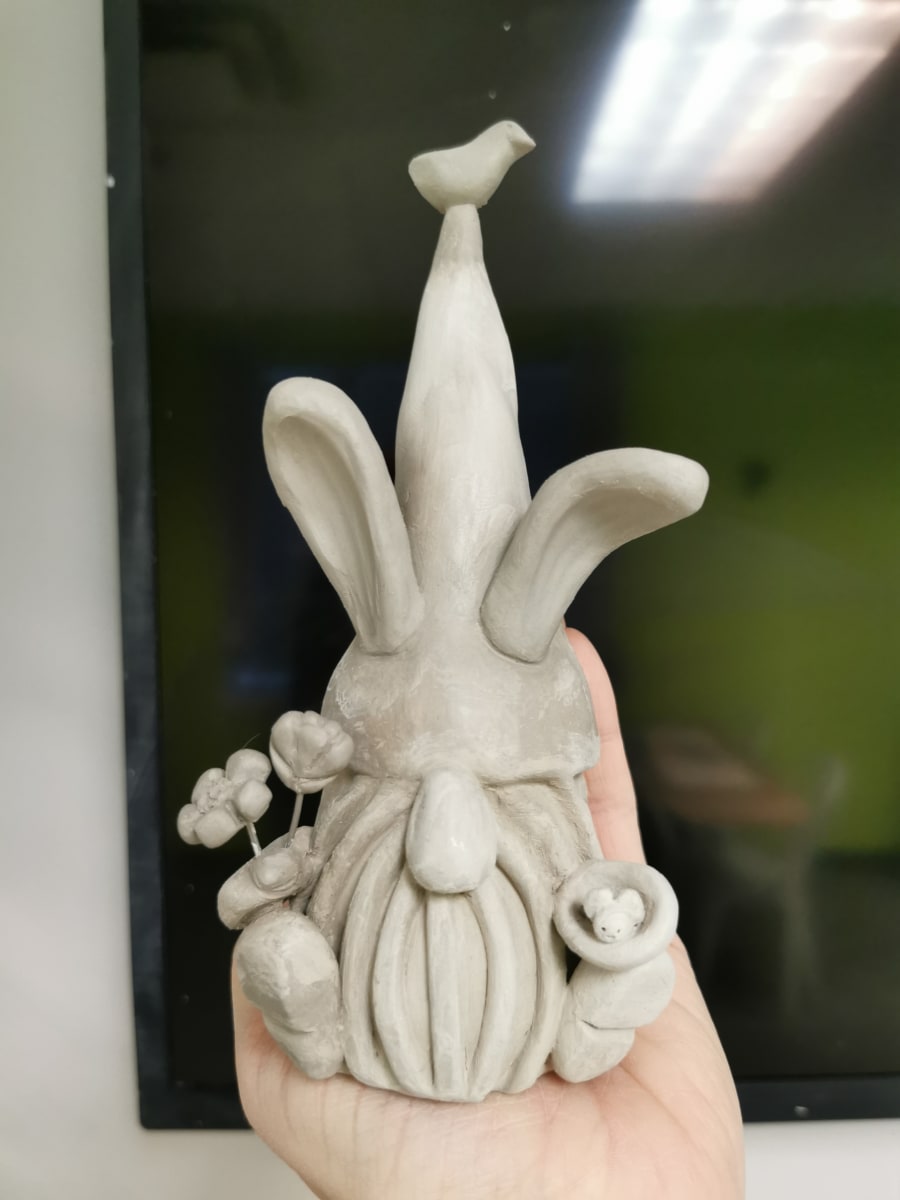 Create with Clay - Easter Gnomes & Chickens Photo
