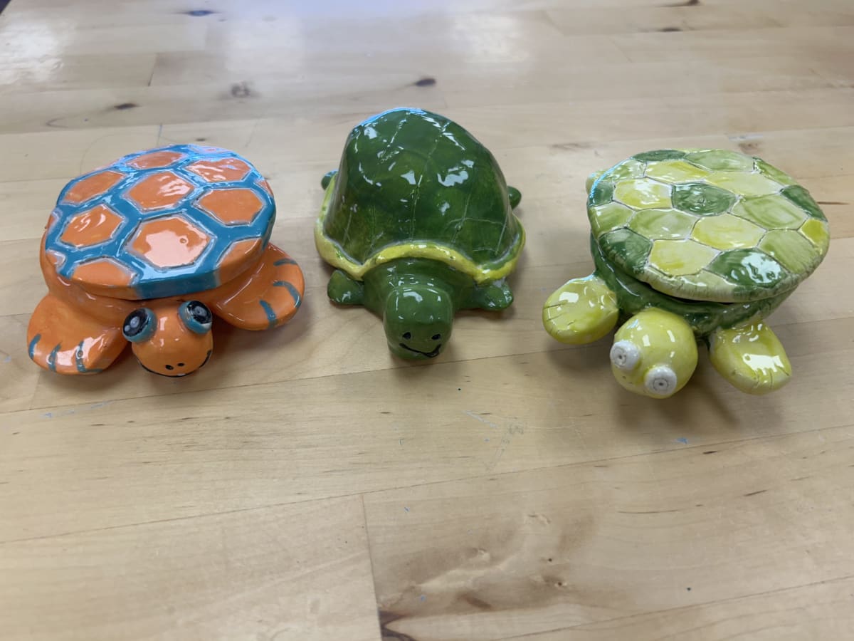 Kids Clay Workshop NT - Turtle Boxes! Photo