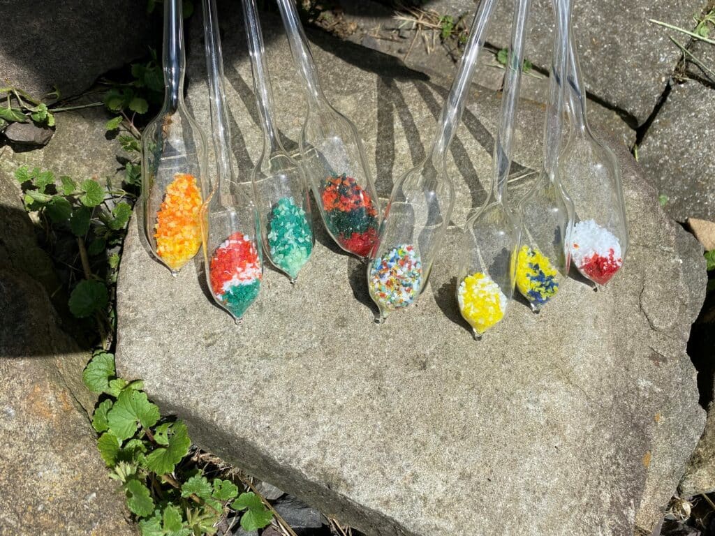 Glass Blown Ornaments Photo