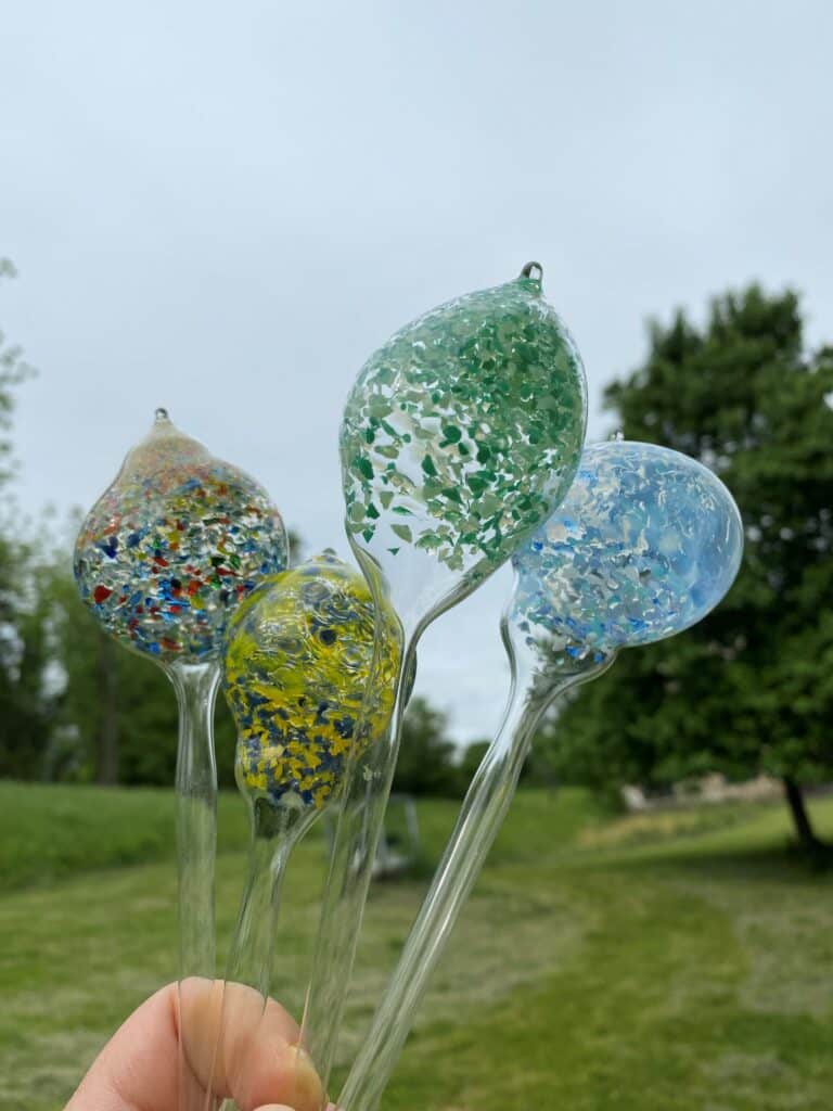 Glass Blown Ornaments Photo
