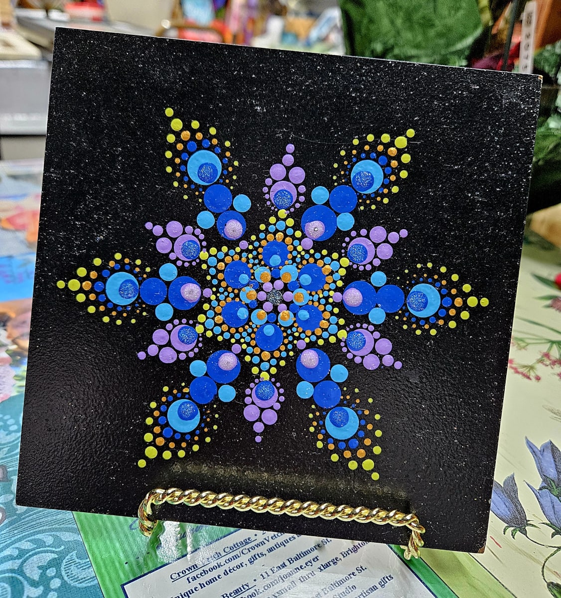 Peacock Dot Mandala at Colonel Murphy's Photo
