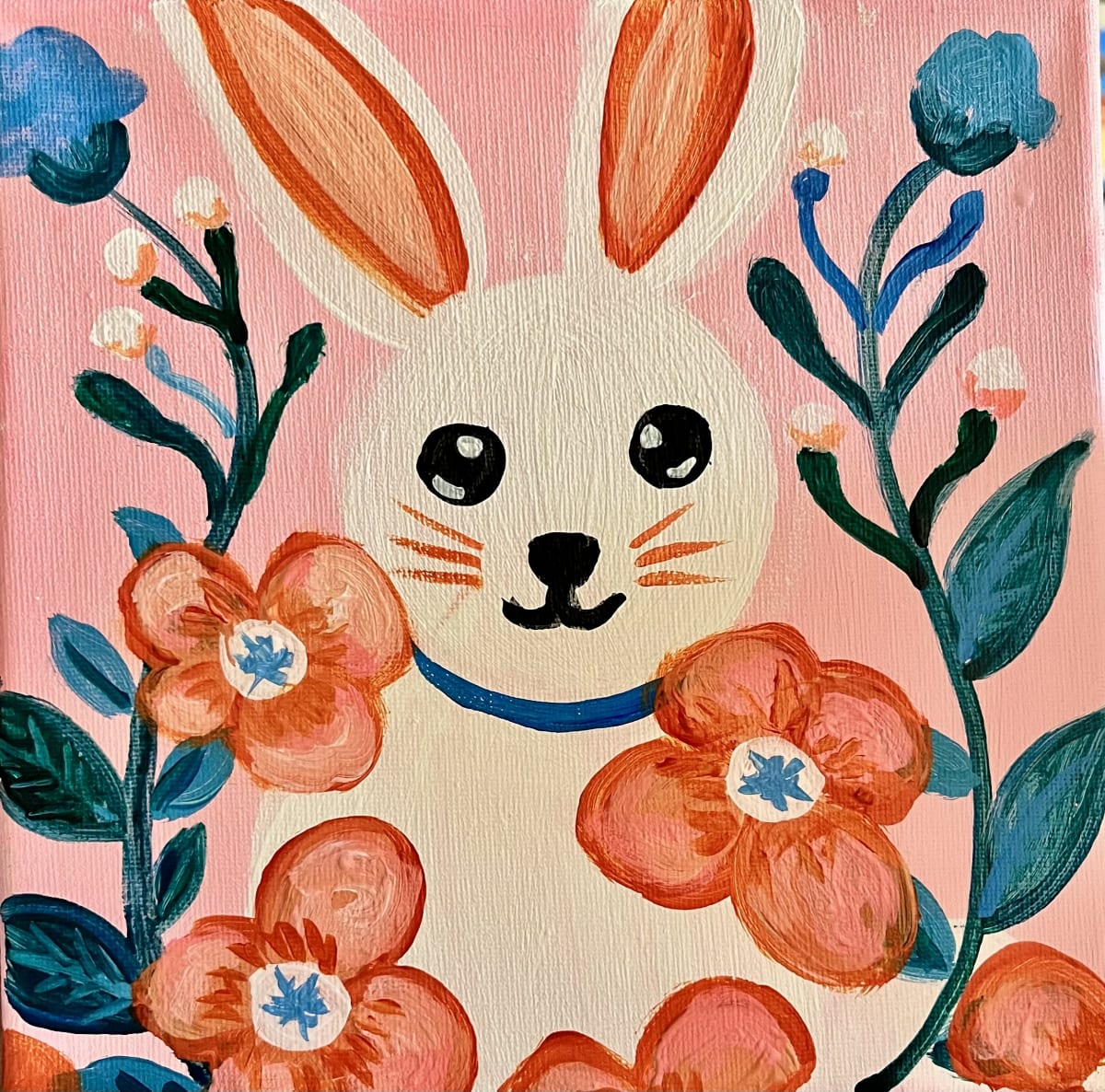 LITTLE BUNNY FOO FOO ~ FAMILY FRIENDLY PAINTING PARTY Photo